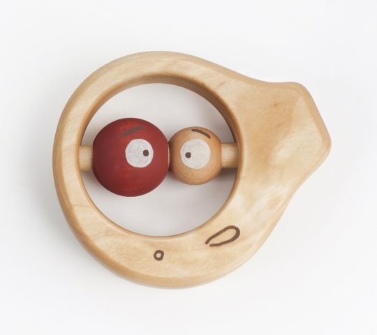 This organic baby rattle is quality crafted by hand and sanded satin smooth.  All materials we use are 100% natural and safe for baby.